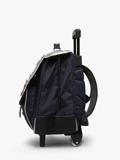 Cartable à Roulettes 2 Compartiments Tann's Bleu les fantaisies f 43268 vue secondaire 1