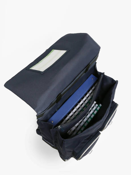 Cartable à Roulettes 2 Compartiments Tann's Bleu les fantaisies f 43268 vue secondaire 2