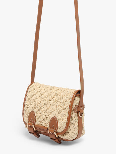 Shoulder Bag Raphia Paul marius Beige raphia LOULSRAP other view 1