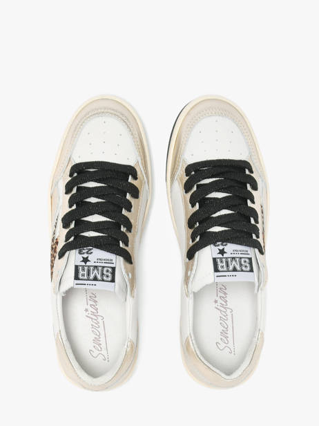 Sneakers En Cuir Semerdjian Blanc women DANYC838 vue secondaire 3