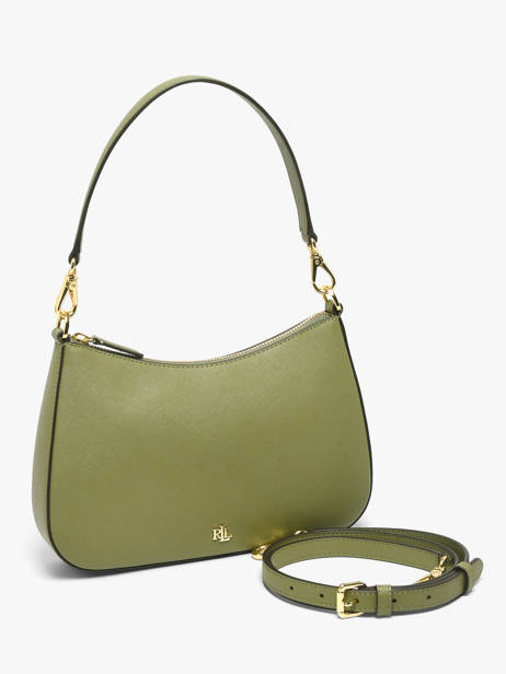 Sac Porté épaule Danni 26 Cuir Lauren ralph lauren Vert danni 31883768 vue secondaire 1
