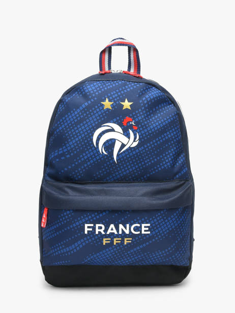 Sac à Dos 1 Compartiment Federat. france football Bleu fff 25BX204O