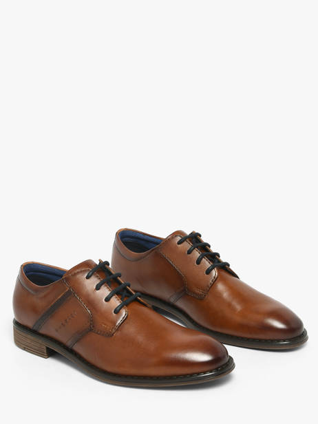 Chaussures De Ville En Cuir Bugatti Marron men 312AO507 vue secondaire 1