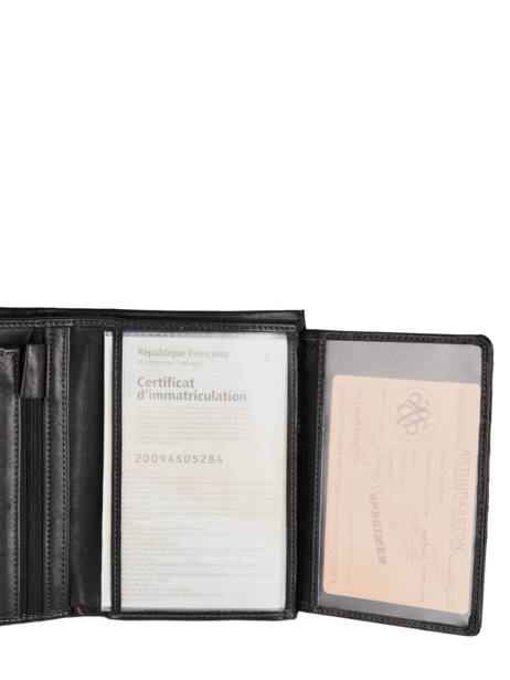 Leather Arthur Wallet Arthur & aston Black johany 805 other view 3