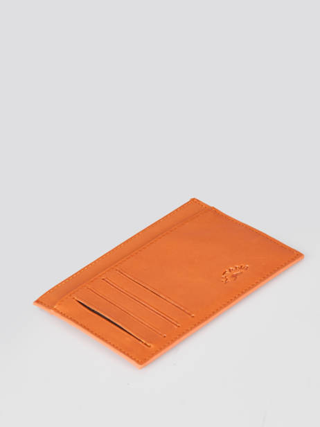 Card Holder Marina Leather Katana Orange marina 753001 other view 1