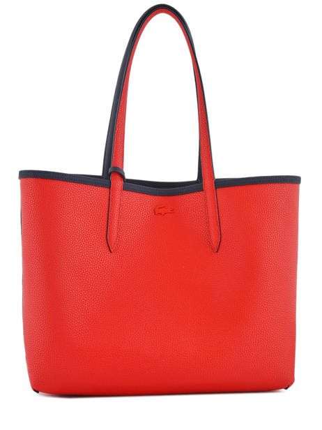 Sac Cabas Anna Reversible Lacoste Bleu anna 18SAXPG6 vue secondaire 3