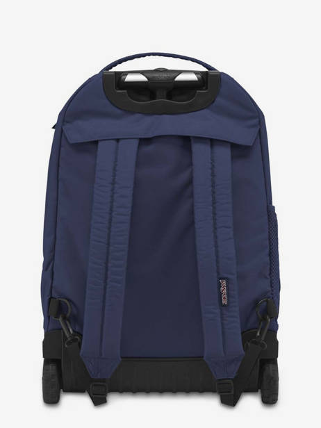Sac A Dos à Roulettes 2 Compartiments Jansport Bleu back to school EA5BAL vue secondaire 3